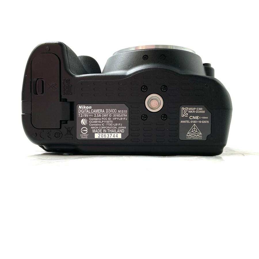 【全額返金保証】【最速発送】Nikon デジタル一眼 D3400 ボディ ブラック 動作確認済 ニコン（Nikon） 【全額返金保証】【最速発送】Nikon デジタル一眼