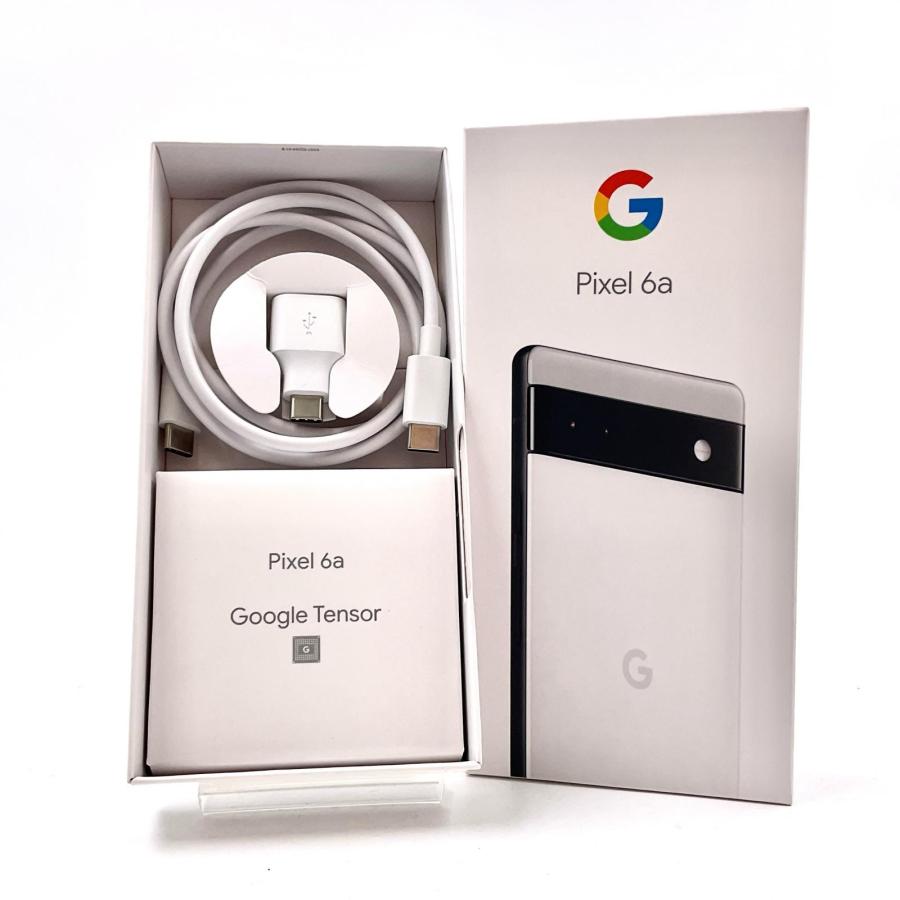 Google 【全額返金保証】【最速発送】Google Pixel 6a 128GB Chalk au  
