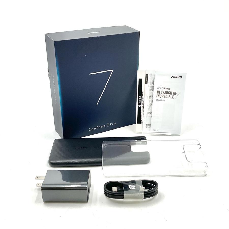 全額返金保証】【最速発送】ASUS Zenfone7 Pro 256GB オーロラブラック 