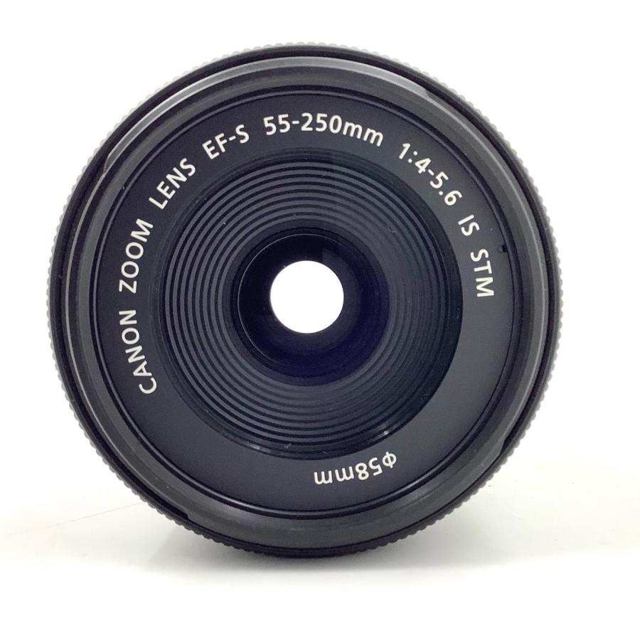 美品 Canon EF-S 55-250mm F4-5.6 IS 返品保証 キヤノン 望遠レンズ 未使用品 保証 CANON EF-S 55-250mm F4-5.6