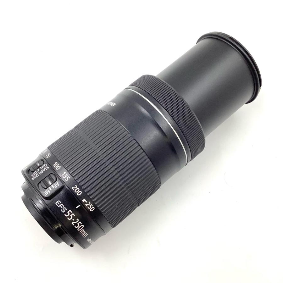 美品 Canon EF-S 55-250mm F4-5.6 IS 返品保証 キヤノン 【全額返金保証】【最速発送】Canon EF-S55-250mm F4
