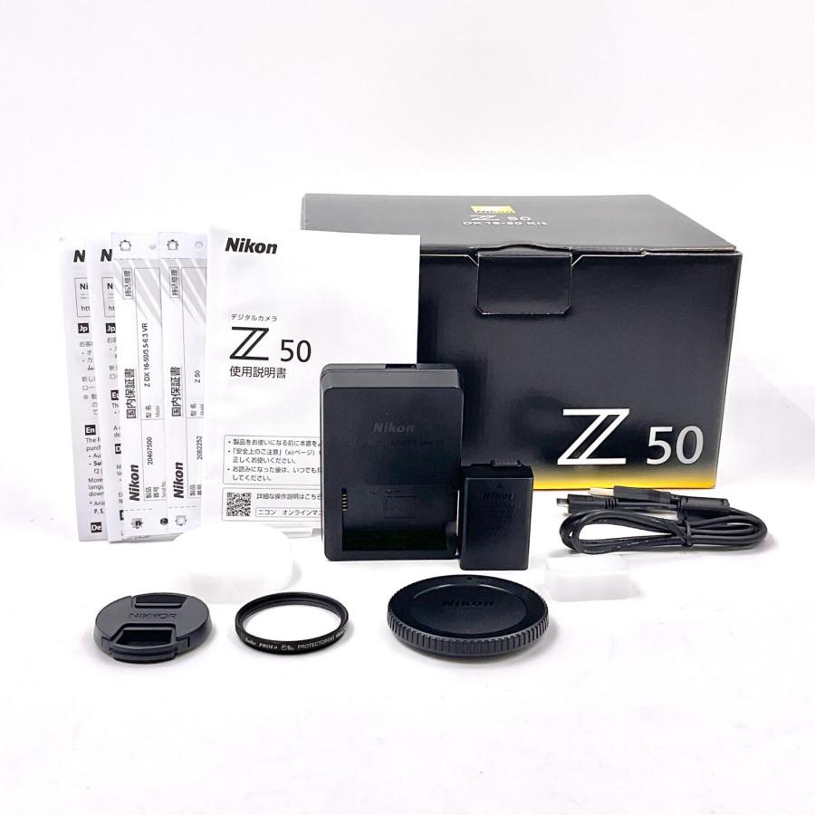 ニコン 【全額返金保証】【最速発送】Nikon デジタル一眼 Z 50 16-50  