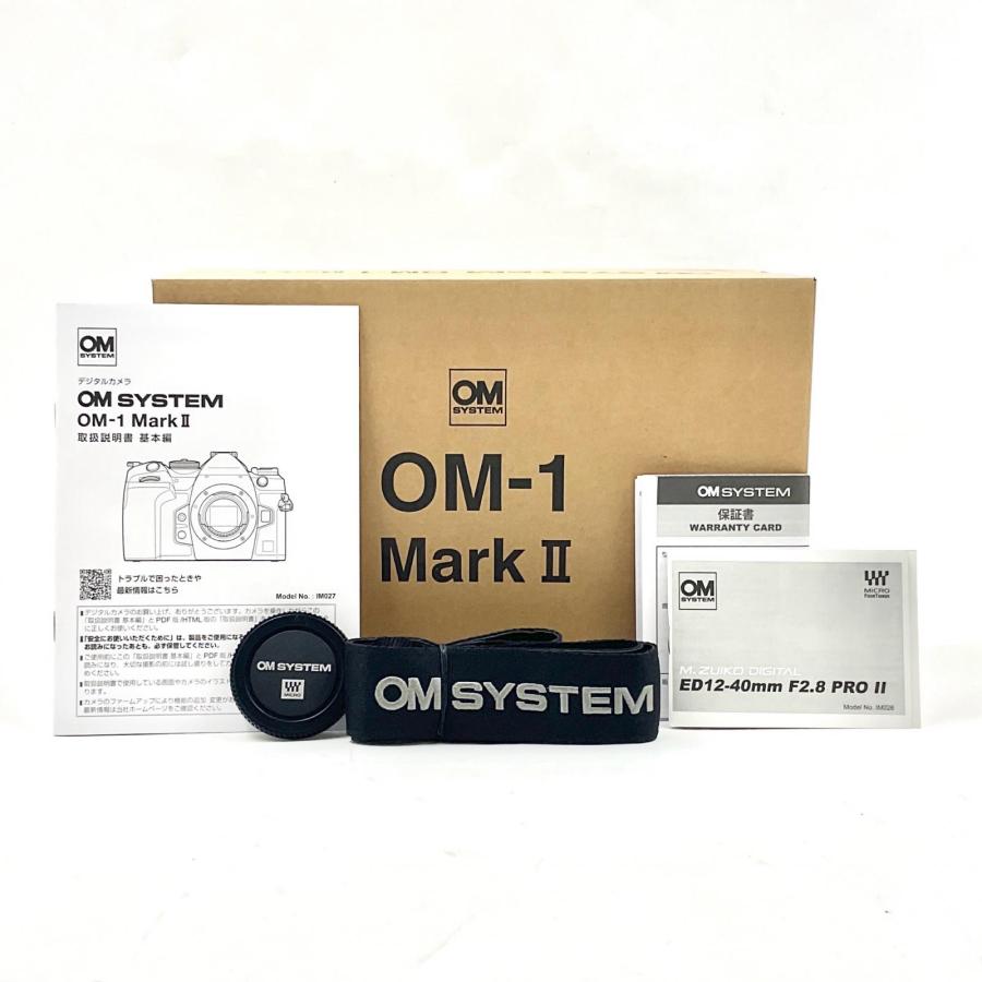 OM SYSTEM OM-1 Mark II 本体　美品　保証有り 新品)OM SYSTEM（オーエムシステム） OM-1 Mark II ボディ（商品ID