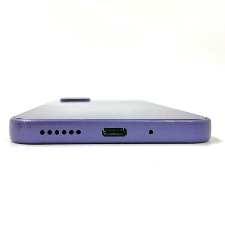 全額返金保証】【最速発送】ZTE Libero 5G III 64GB パープル Softbank