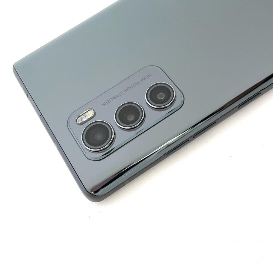 LGエレクトロニクス LG WING 5G 256GB オーロラグレ LM-F100VM【難有 