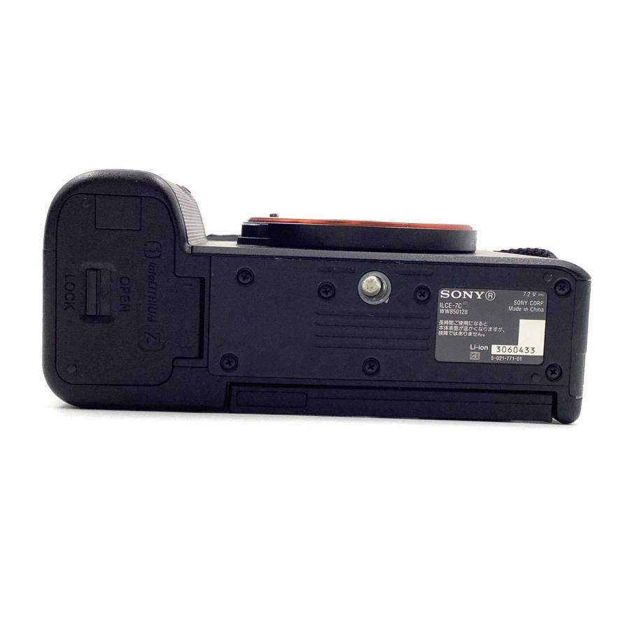 SONY - ☆美品【SONY】α7c ILCE-7c ショット数2800未満 ボディ ソニー ソニー SONY ミラーレス一眼カメラ α7C ボディ ILCE-7C ブラック