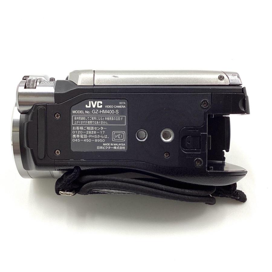 JVC ハイビジョンビデオカメラ　GZ-HM400 シルバー JVC ハイビジョンビデオカメラ GZ-HM400 シルバー JVC Everio GZ