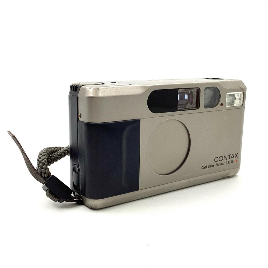 CONTAX T2 チタンシルバー 動作確認済【全額返金保証】【最速
