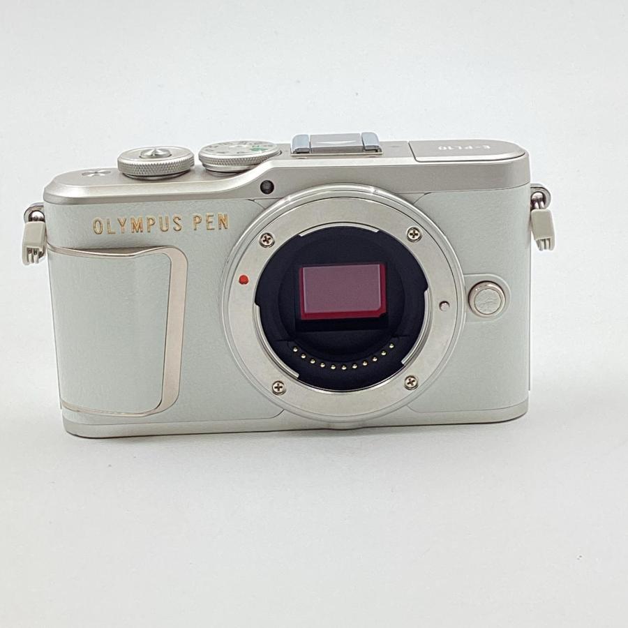 OLYMPUS - 【シャッター回数1111回!】■美品■PEN E-PL10 ボディー ホワイト オリンパス OLYMPUS デジタル一眼 PEN E-PL10 ボディ ホワイト