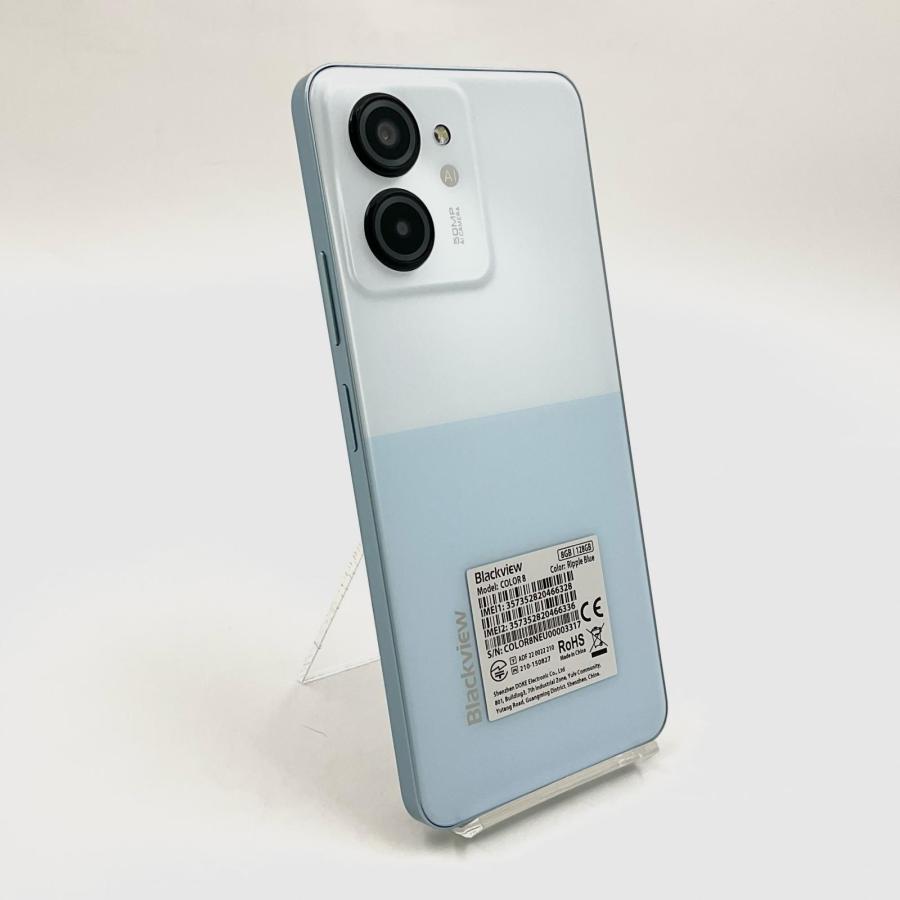 3ヶ月使用@SIMフリー本体美品ブラックビューcolor8