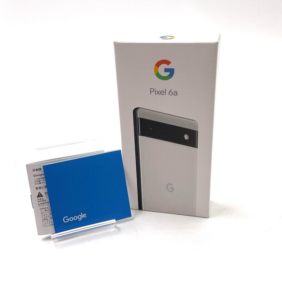 Google Pixel 6a 128GB Chalk au SIMフリー 白ロム 動作確認済
