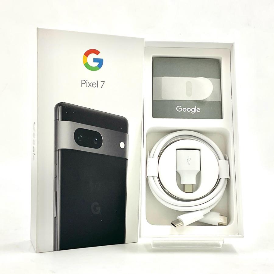 Google Pixel 7 128GB オブシディアン SIMフリー 白ロム 動作