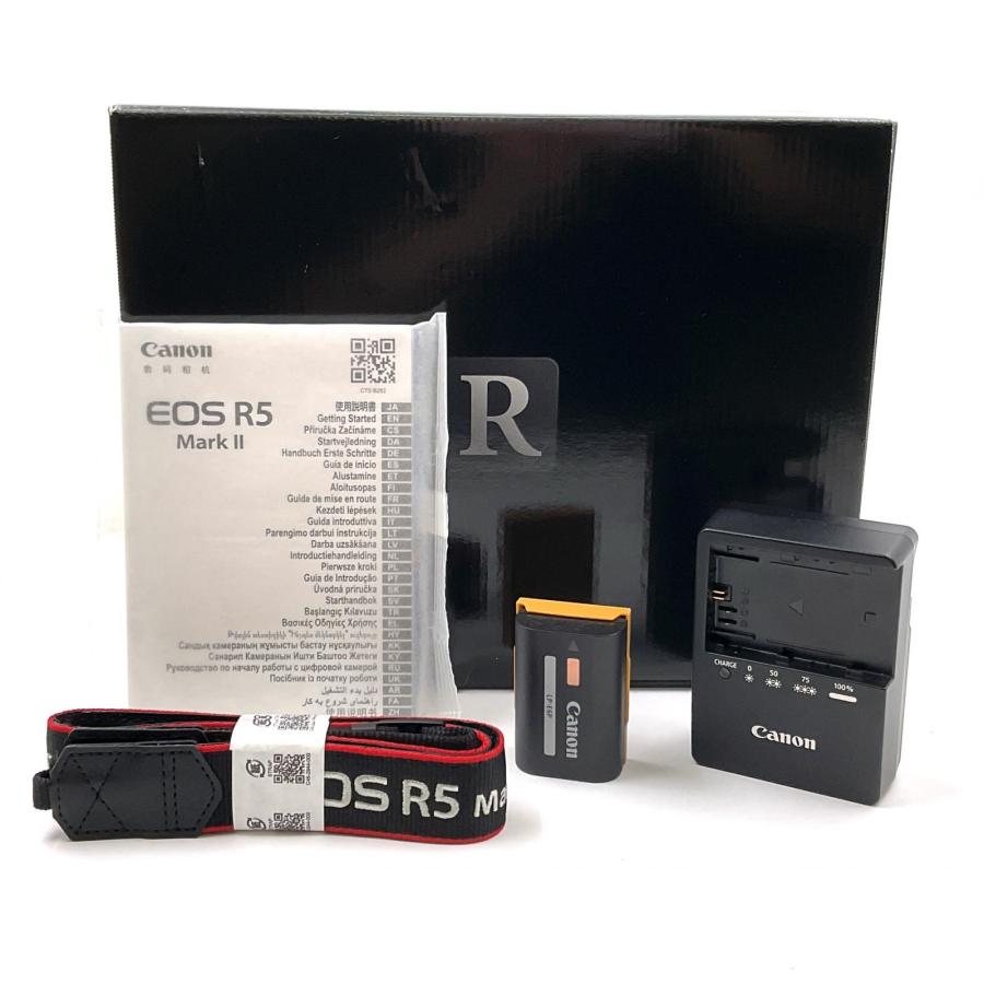 キヤノン Canon デジタル一眼 EOS R5 Mark II ボディ ブラック 美品