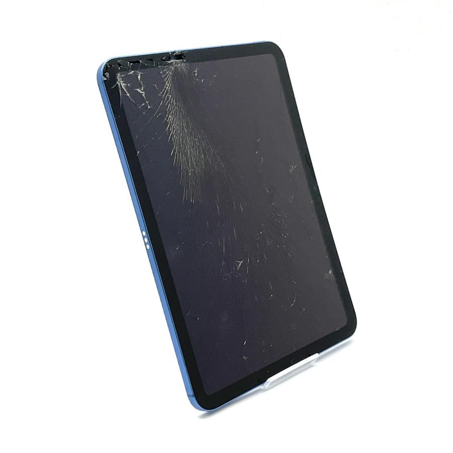 Apple iPad 第10世代 64GB ブルー WiFi+Cellular Softbank【難有