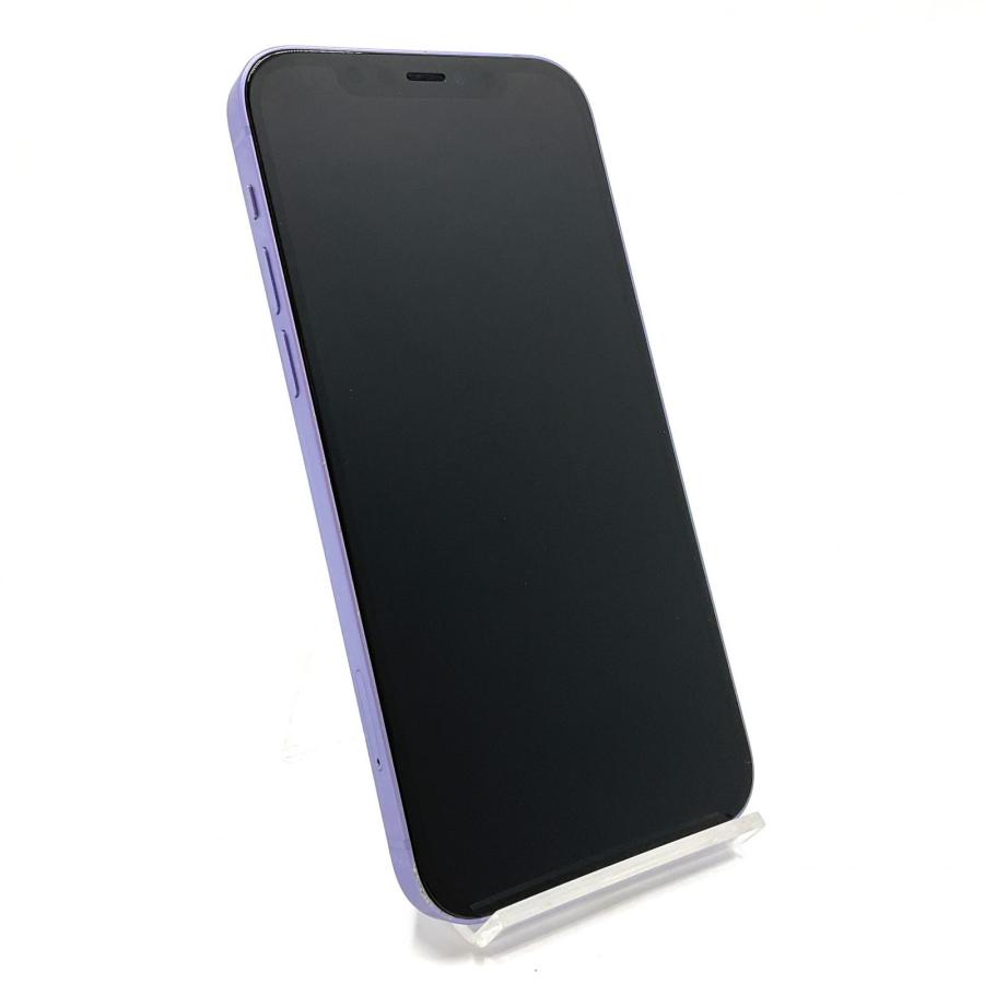 Apple iPhone 12 128GB パープル SIMフリー 白ロム 81%【最速発送