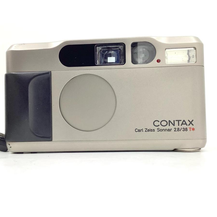 CONTAX T2 チタンシルバー　データバック付 CONTAX コンタックス T2 チタンシルバー データバック付属 難あり