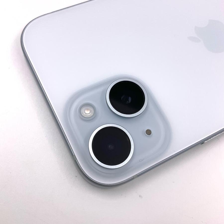 Apple iPhone 15 512GB ブルー SIMフリー 白ロム 動作確認済 89%【全額