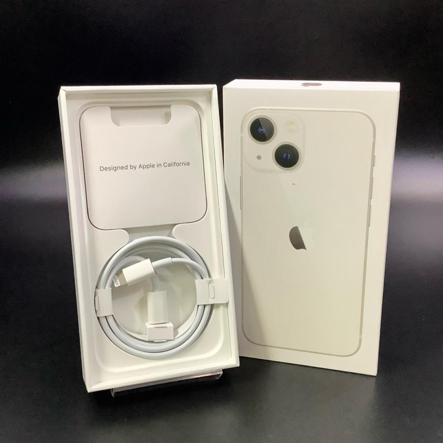 Apple iPhone 13 mini 128GB スターライト docomo SIMフリー 動作確認