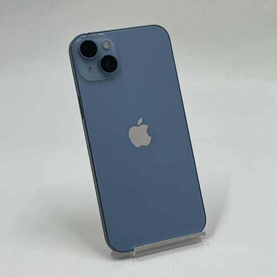 Apple iPhone 14 Plus 128GB ブルー docomo SIMフリー 白ロム 動作確認