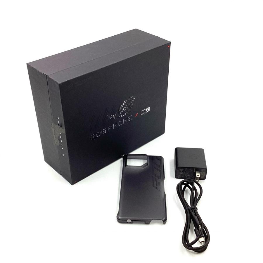 【美品・付属品全て有り・SIMフリー】ASUS ROG PHONE9 PRO ASUS ROG Phone 9 Pro 512GB ファントムブラック SIMフリー