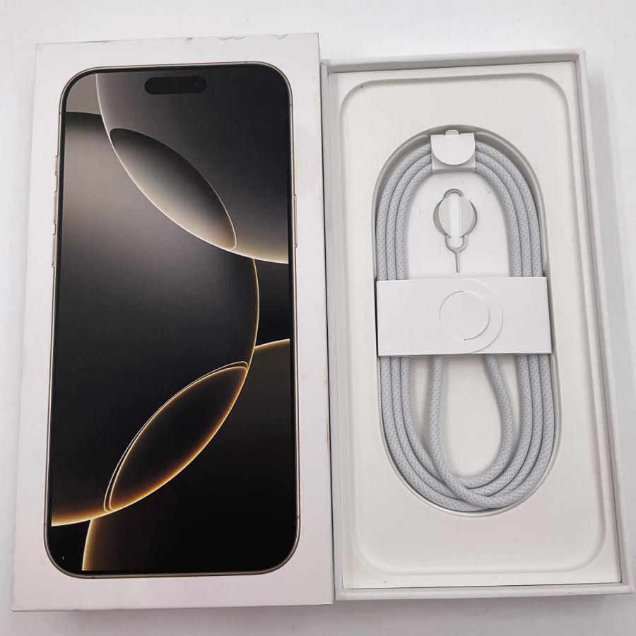 Apple iPhone 16 Pro Max 512GB ナチュラルチタニウム SIMフリー 白