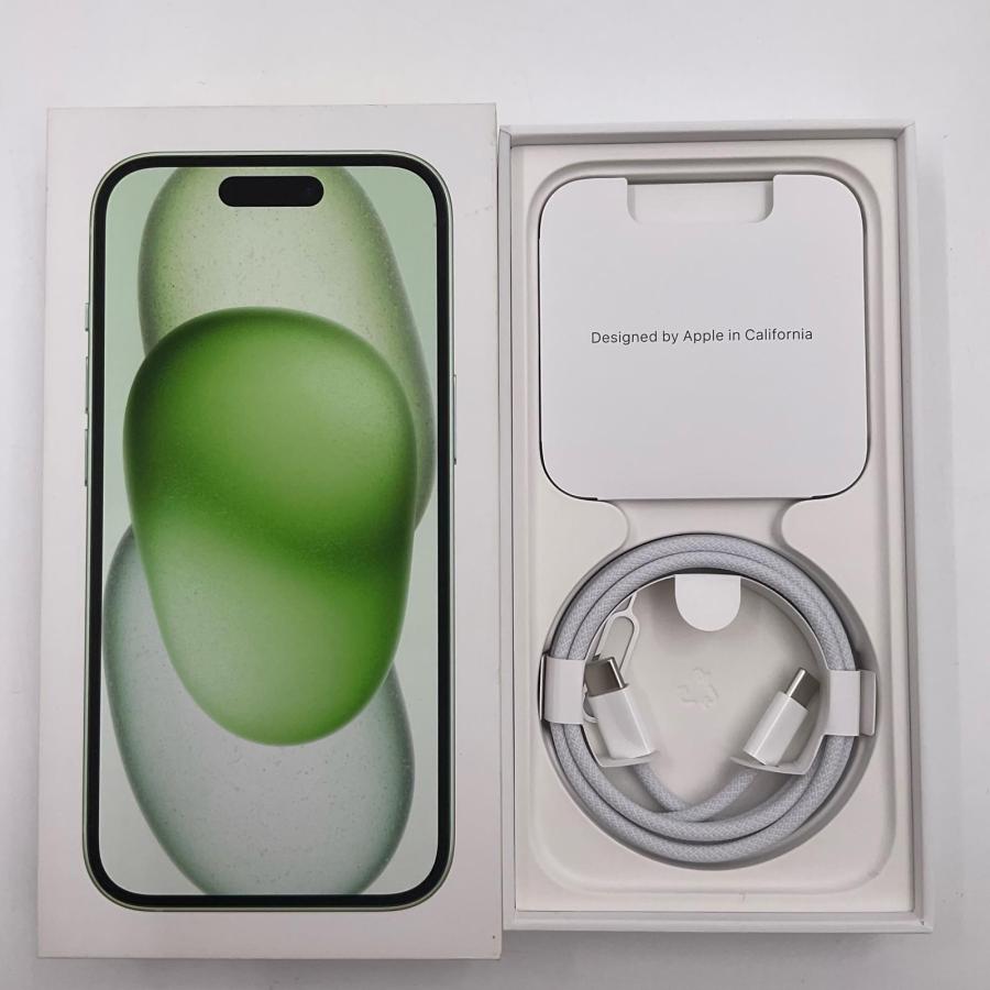 Apple iPhone 15 512GB グリーン SIMフリー 白ロム 動作確認済 83