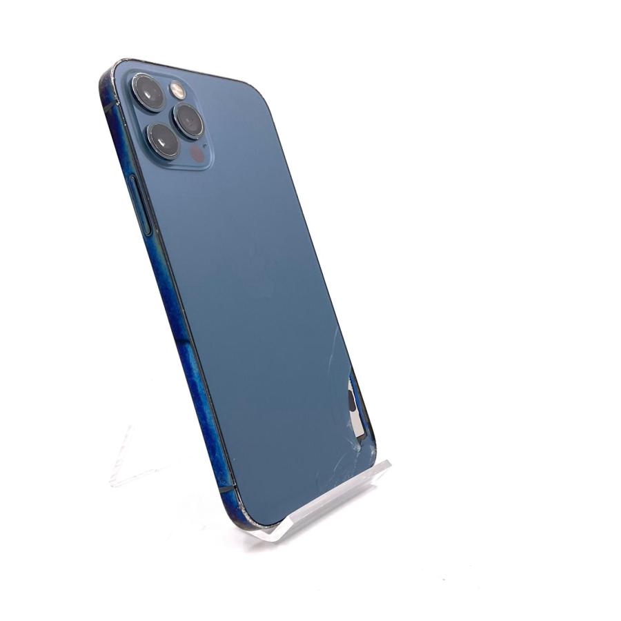 Apple iPhone 12 Pro 128GB パシフィックブルー Softbank 白ロム 75