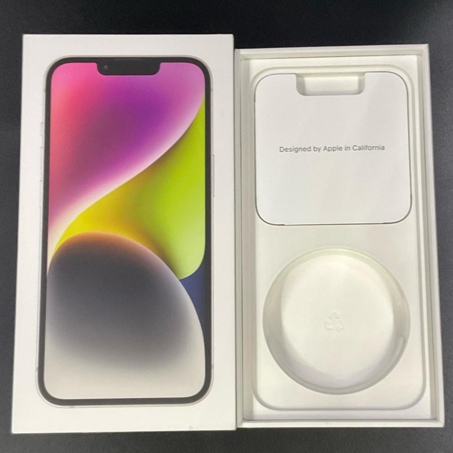 Apple iPhone 14 128GB スターライト au SIMフリー 動作確認済 85