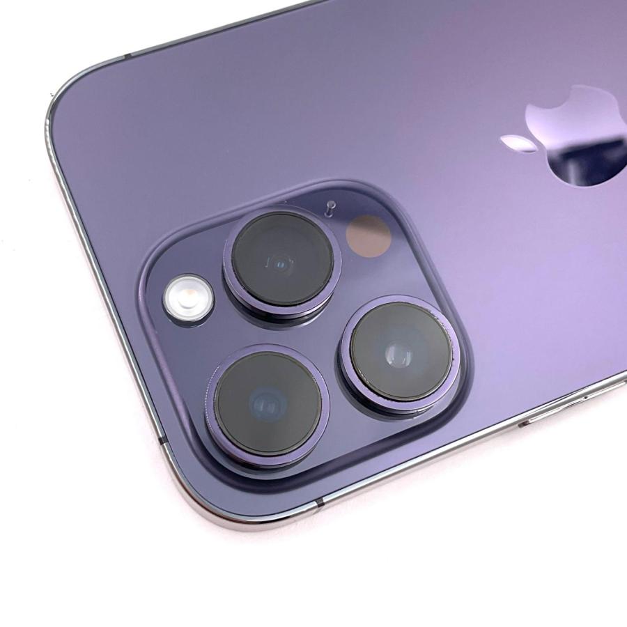 Apple iPhone 14 Pro 256GB ディープパープル SIMフリー 白ロム 動作