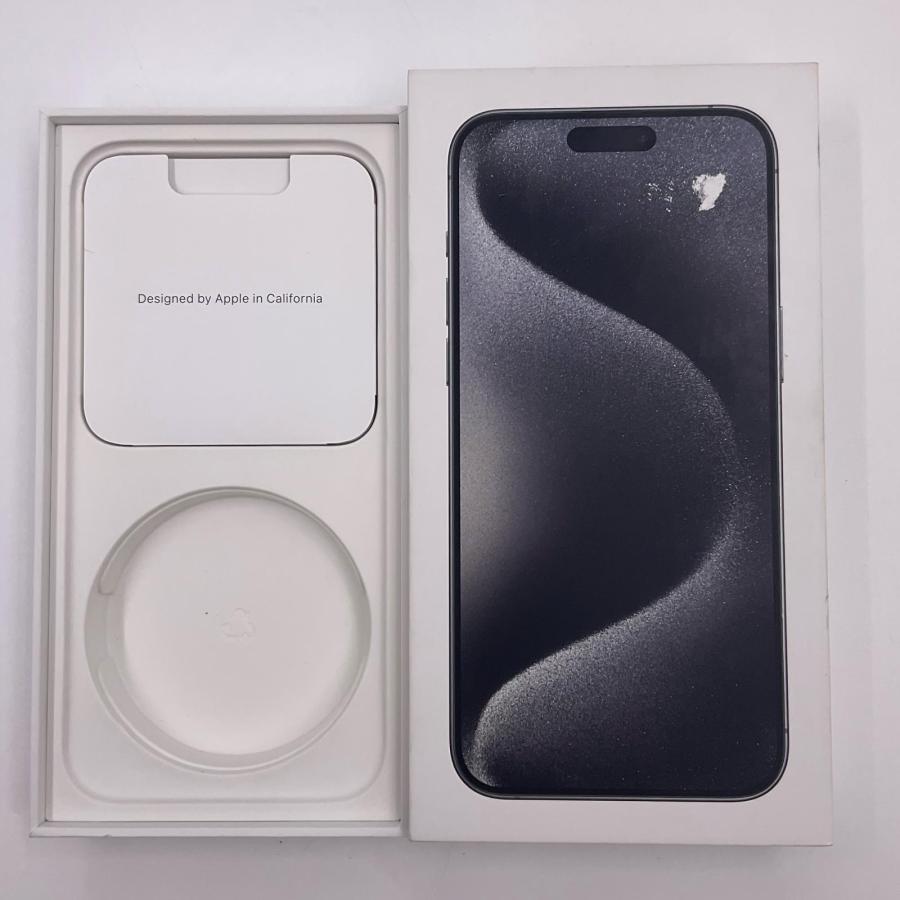 iPhone 15 Pro Max ブラックチタニウム 256GB AC+あり Apple iPhone 15