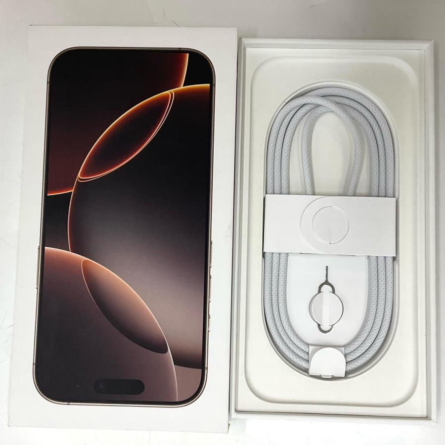Apple iPhone 16 Pro 256GB デザートチタニウム SIMフリー 白ロム 美品
