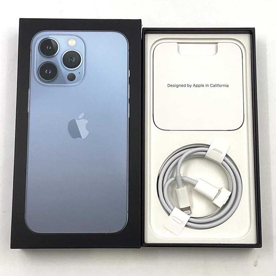 Apple iPhone 13 Pro 128GB シエラブルー au 動作確認済 78%【全額返金