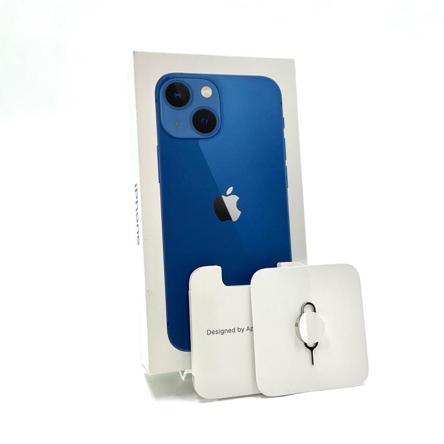 Apple iPhone 13 mini 256GB ブルー SIMフリー 白ロム 動作確認済 69