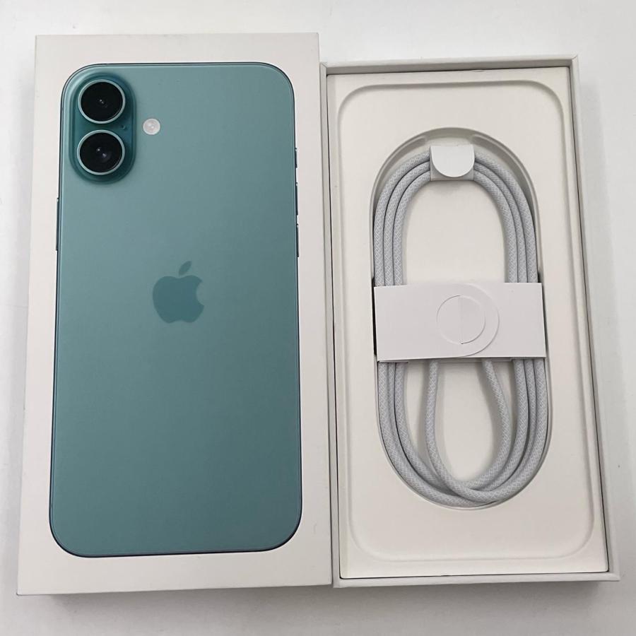Apple iPhone 16 Plus 256GB ティール 楽天モバイル 白ロム 美品 動作