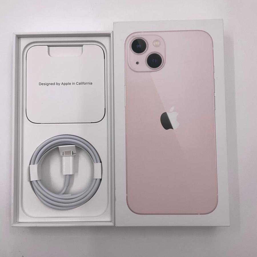 Apple iPhone 13 256GB ピンク SIMフリー 白ロム 動作確認済 69%【全額
