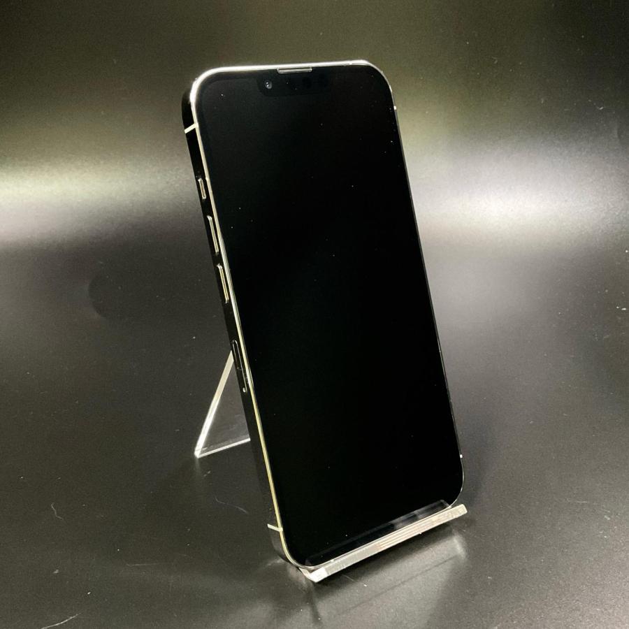 Apple iPhone 13 Pro 128GB シルバー au 動作確認済 81%【全額返金保証