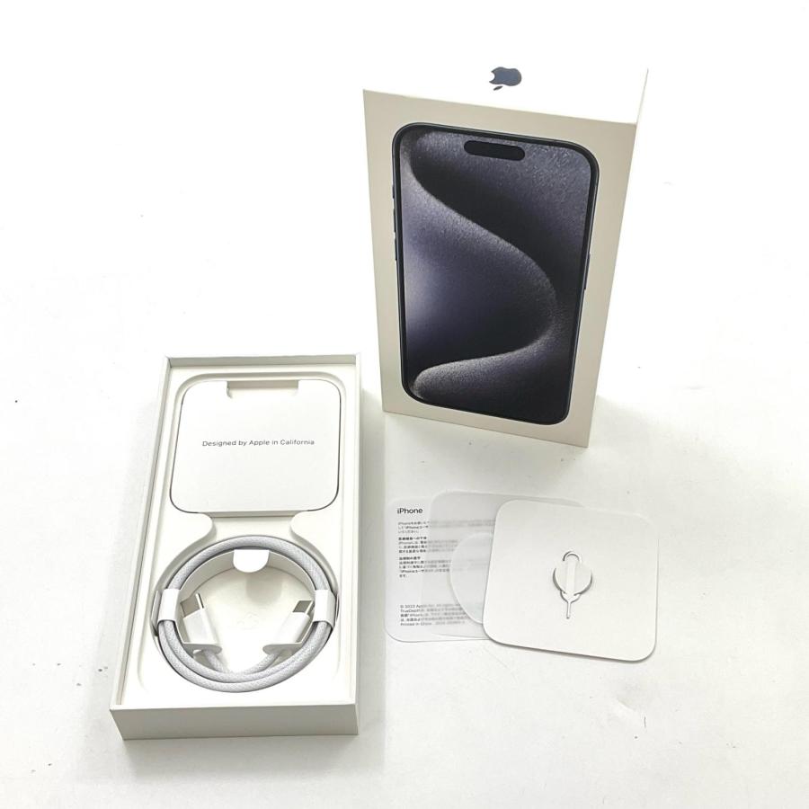 Apple iPhone 15 Pro 256GB ブルーチタニウム SIMフリー 動作確認済 79