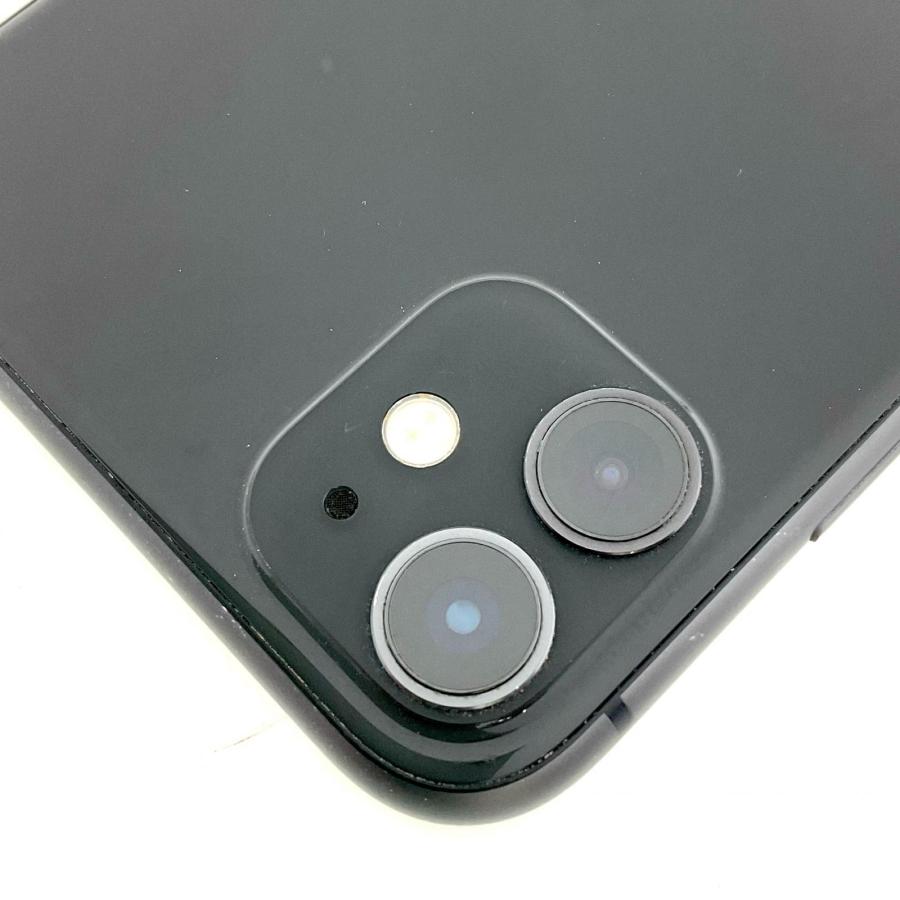 Apple iPhone 11 64GB ブラック Softbank 白ロム 動作確認済【全額返金