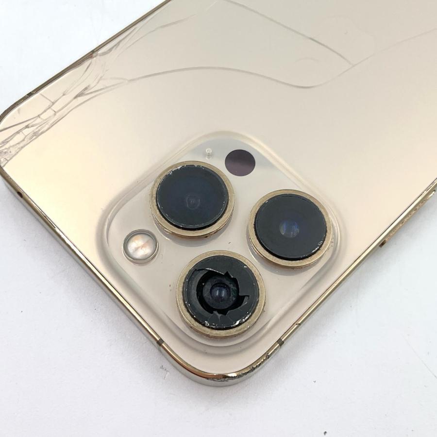 Apple iPhone 13 Pro 256GB ゴールド SIMフリー 白ロム【難有】 76