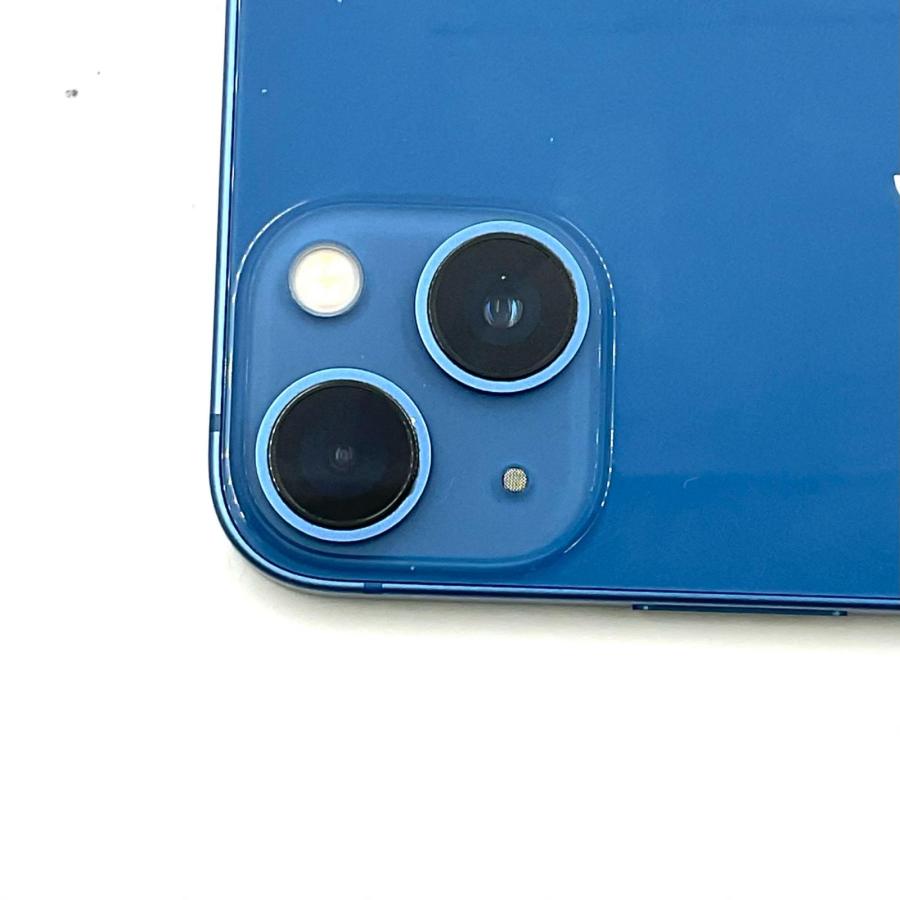 Apple iPhone 13 mini 512GB ブルー au 動作確認済 77%【全額返金保証