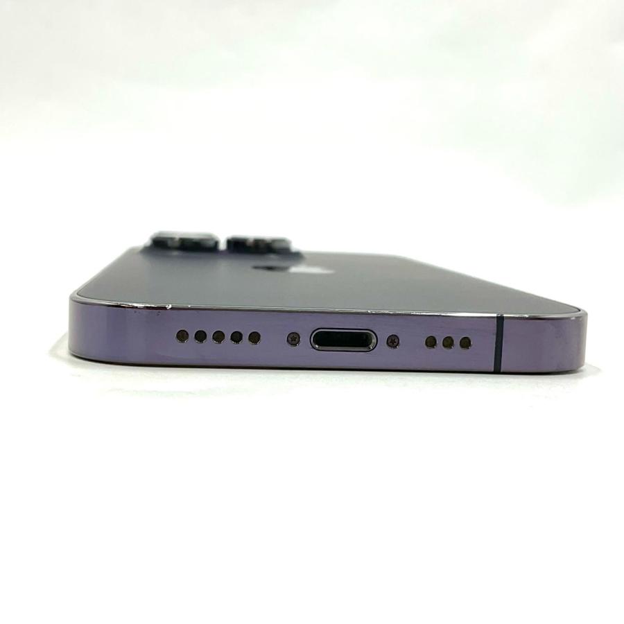 Apple iPhone 14 Pro 128GB ディープパープル SIMフリー 白ロム 動作