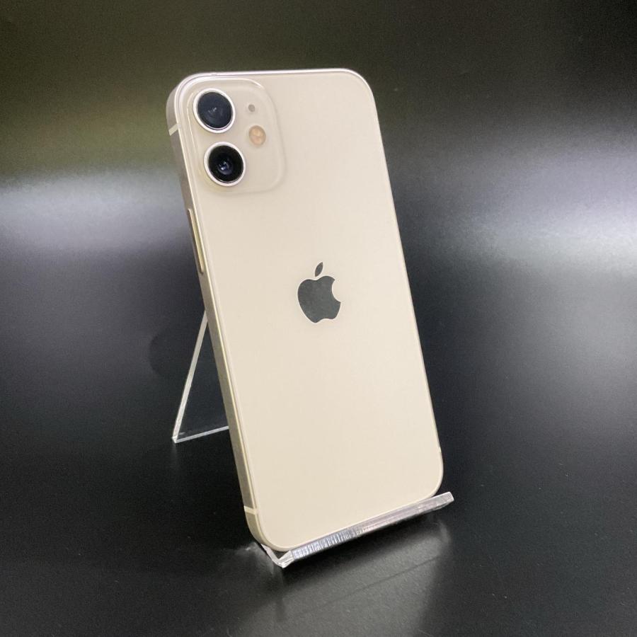 Apple iPhone 12 mini 64GB ホワイト au SIMフリー 白ロム 動作確認済