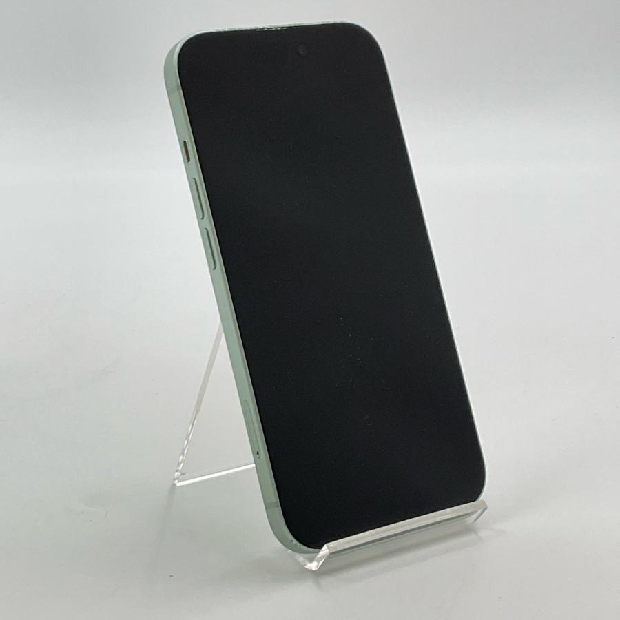 Apple iPhone 15 128GB グリーン SIMフリー 動作確認済 74%【全額返金