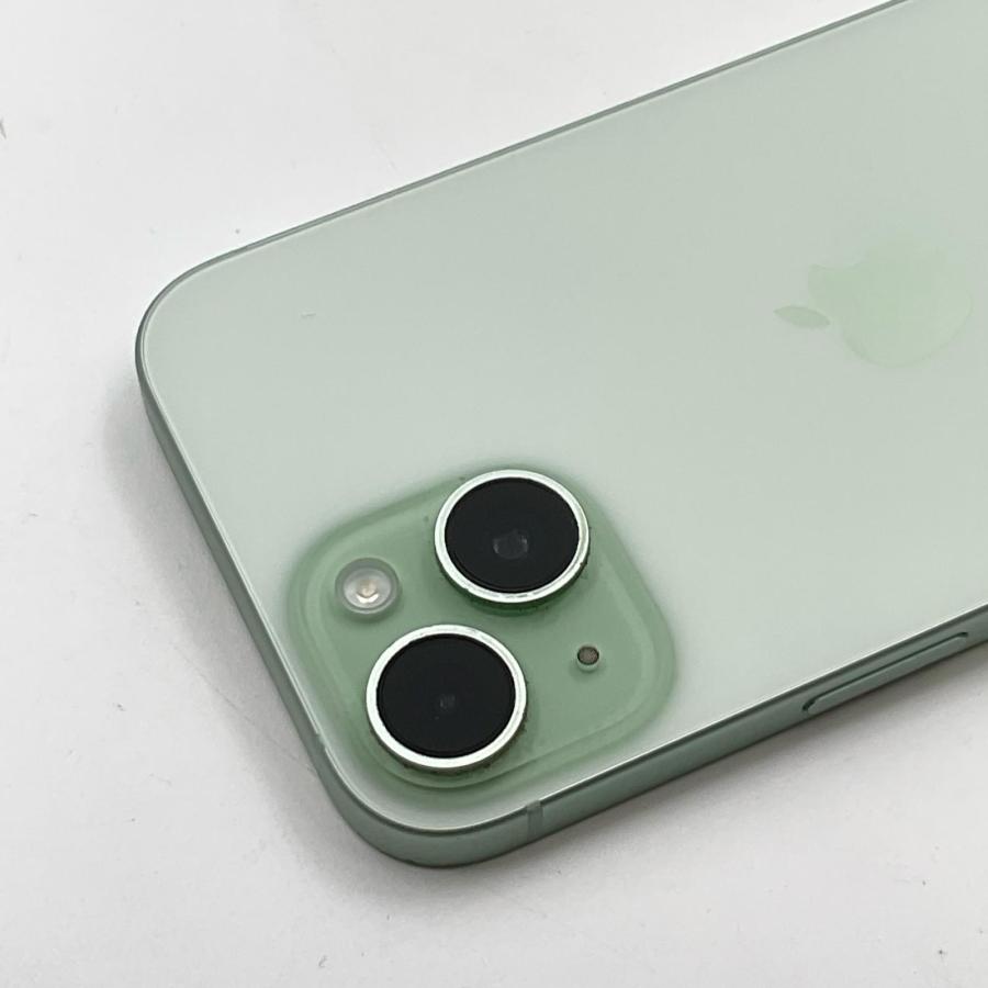 Apple iPhone 15 128GB グリーン SIMフリー 動作確認済 74%【全額返金