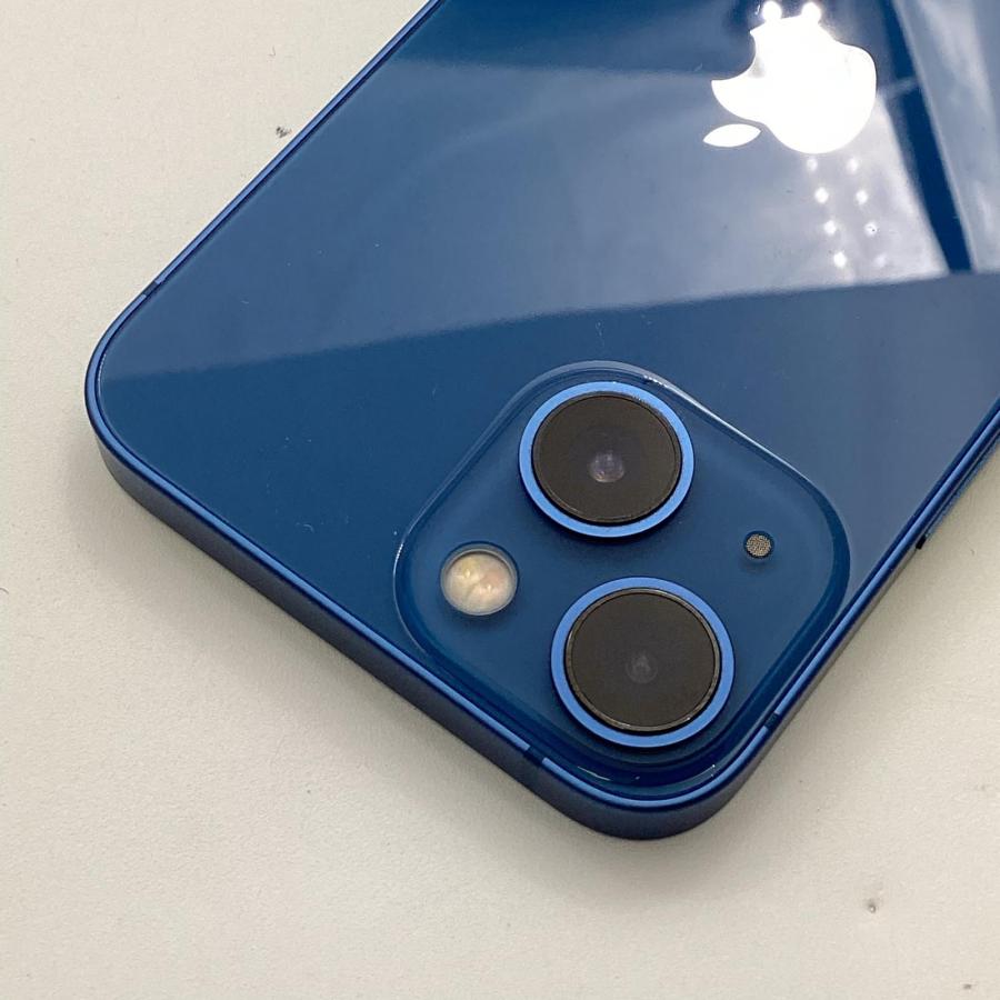 Apple 【全額返金保証】【最速発送】 iPhone 13 mini 128GB ブルー au