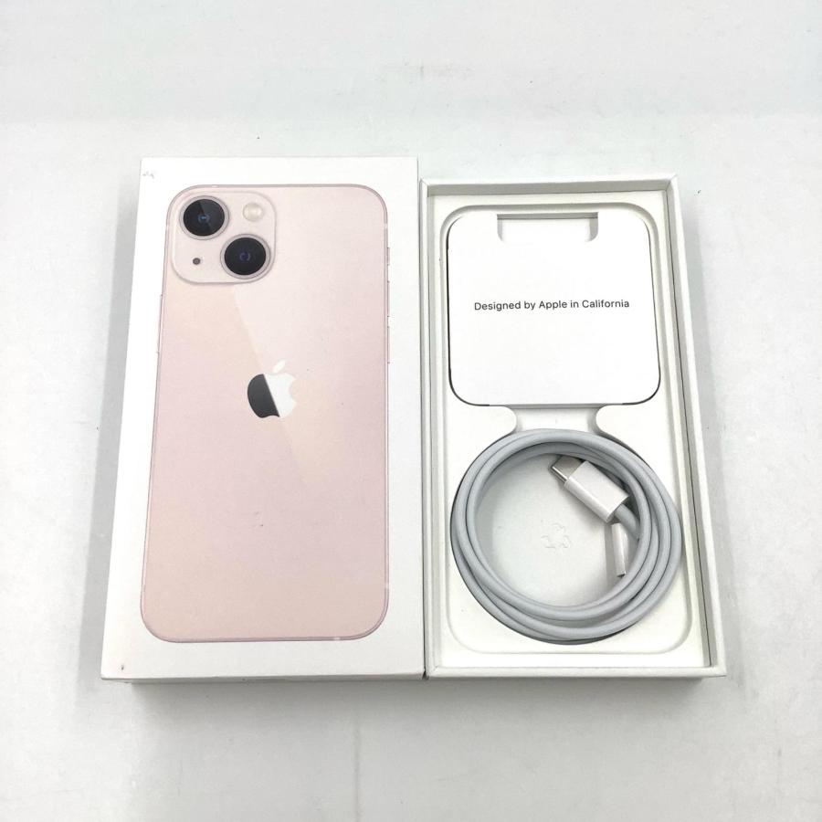 Apple iPhone 13 mini 256GB ピンク SIMフリー 白ロム 動作確認済 80