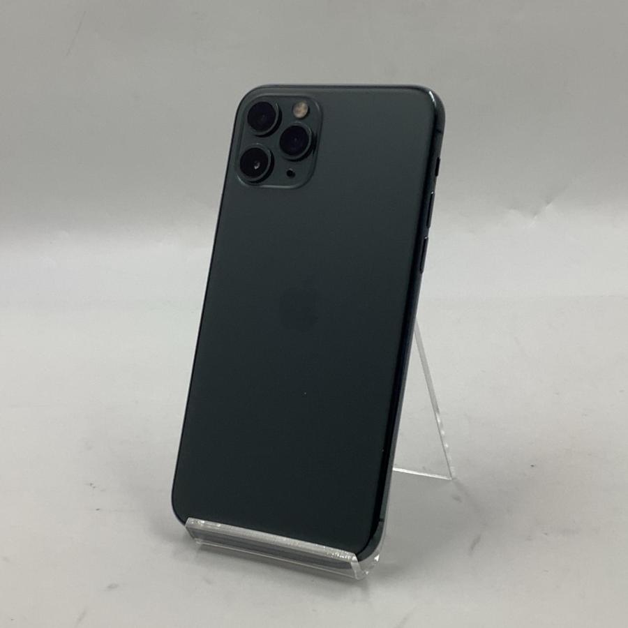 Apple iPhone 11 Pro 256GB ミッドナイトグリーン au SIMフリー 白ロム