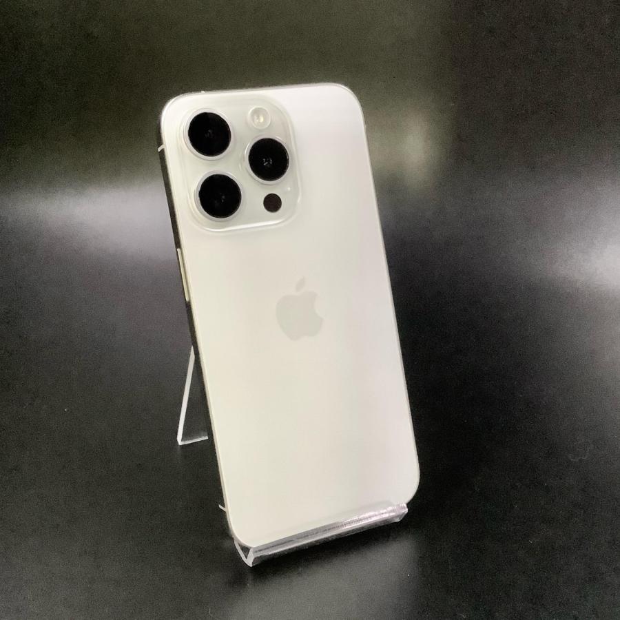 Apple iPhone 15 Pro 256GB ホワイトチタニウム Softbank SIMフリー 