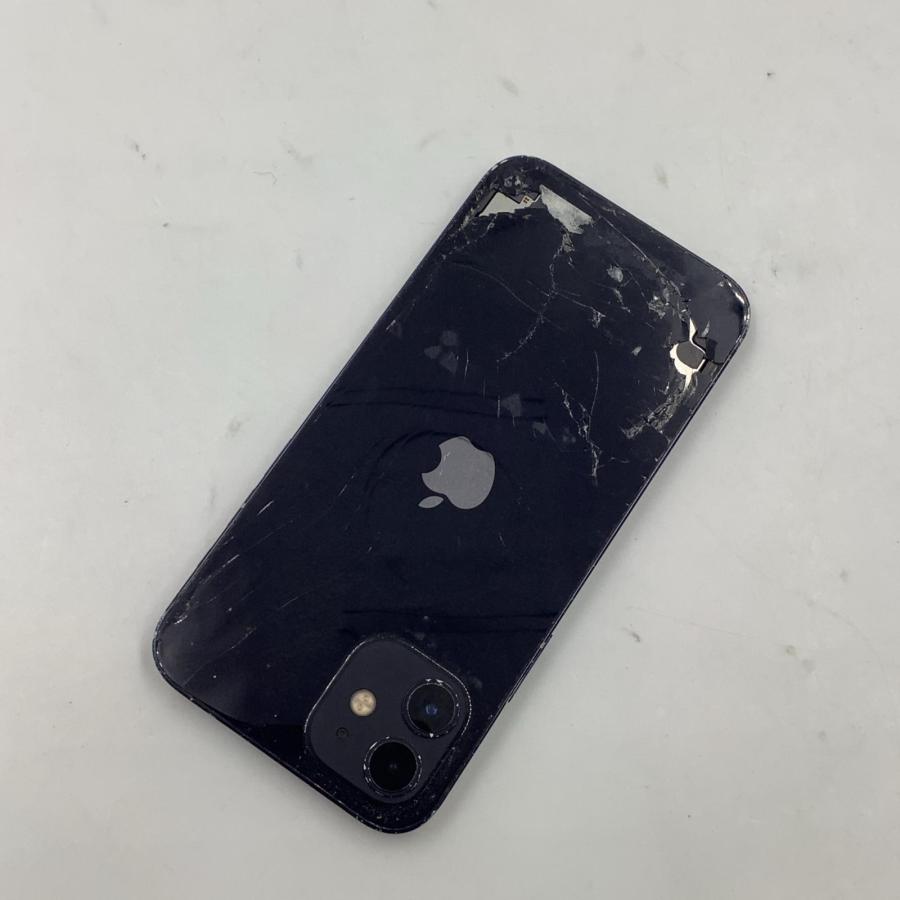 Apple iPhone 12 128GB ブラック SIMフリー 白ロム 76%【難有】【最速