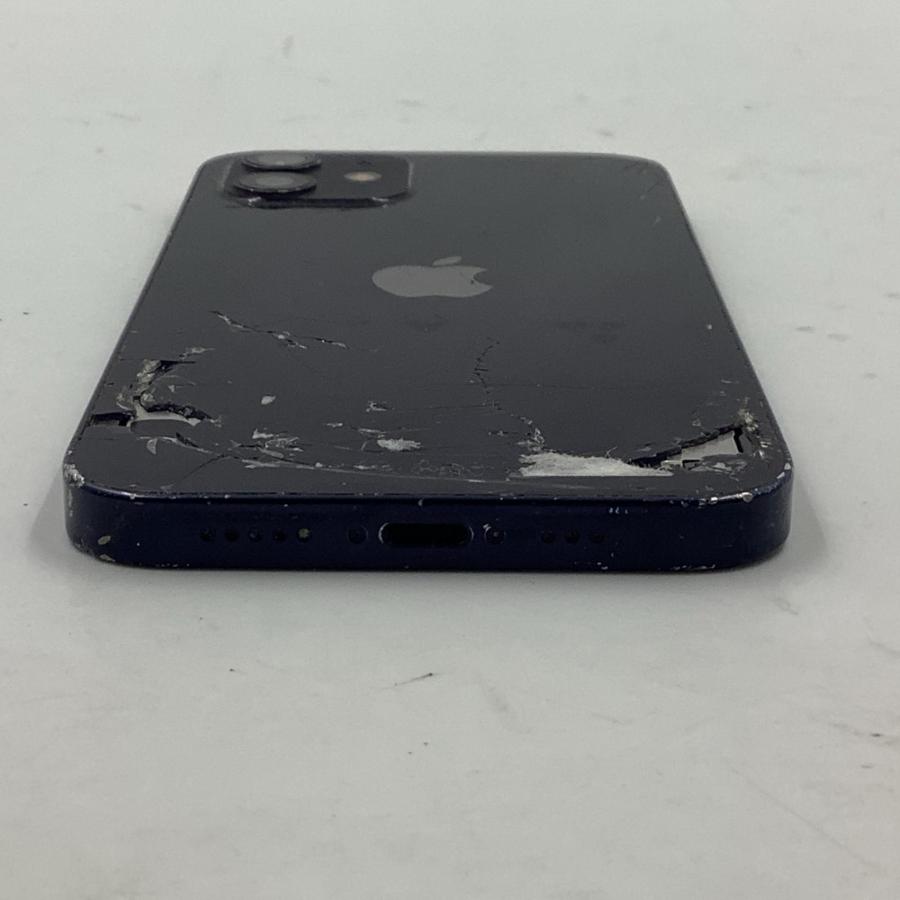 Apple iPhone 12 128GB ブラック SIMフリー 白ロム 76%【難有】【最速